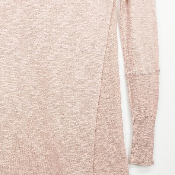 𝅺IF‎ It Were Me Dusty Pink Ovetsized Tunic Light Knit Sweater Size XS - Picture 5 of 11